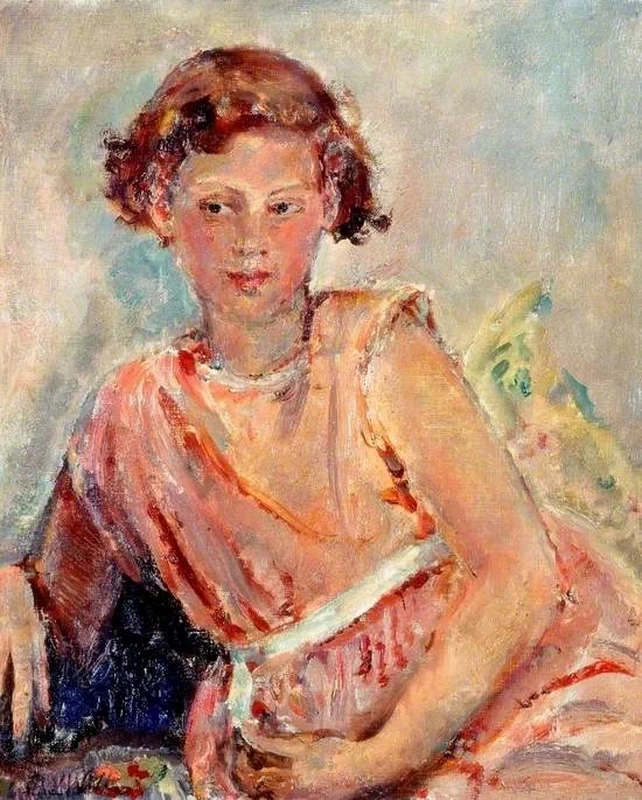Ethel Walker - In uno stato d'animo pensieroso, Laing Art Gallery